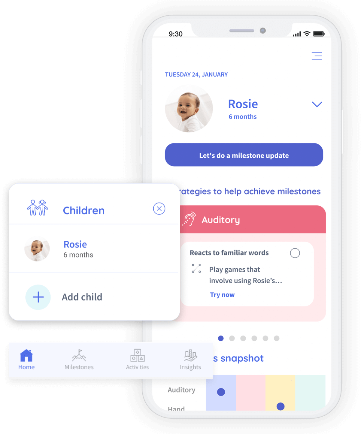 Mobile app screenshot
